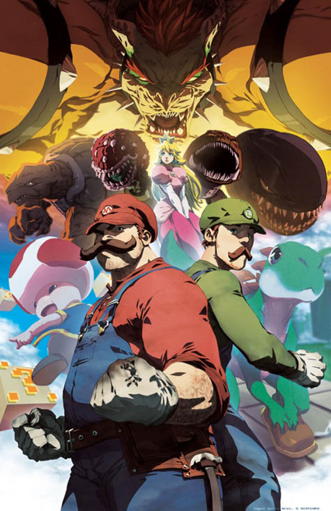 Anime Mario | Super Smash Bros. Toon Wikia | Fandom