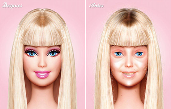 barbie-no-makeup