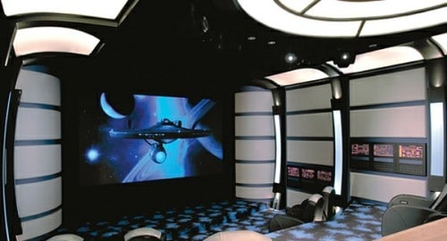 Star Trek Home Theater Screen