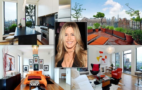 Jennifer Aniston's Penthouse Apartment