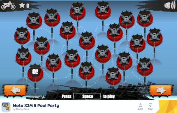 Moto X3M 5 Pool Party - Play on Poki 