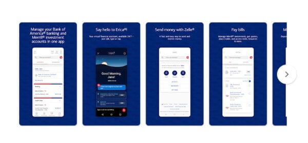 Bank of America Mobile Banking App