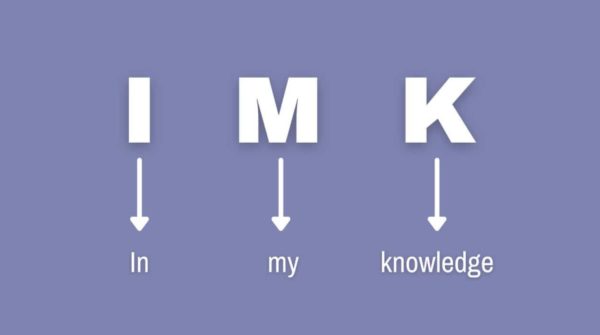 IMK Meaning