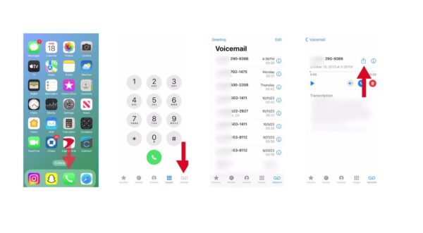 device for voicemail