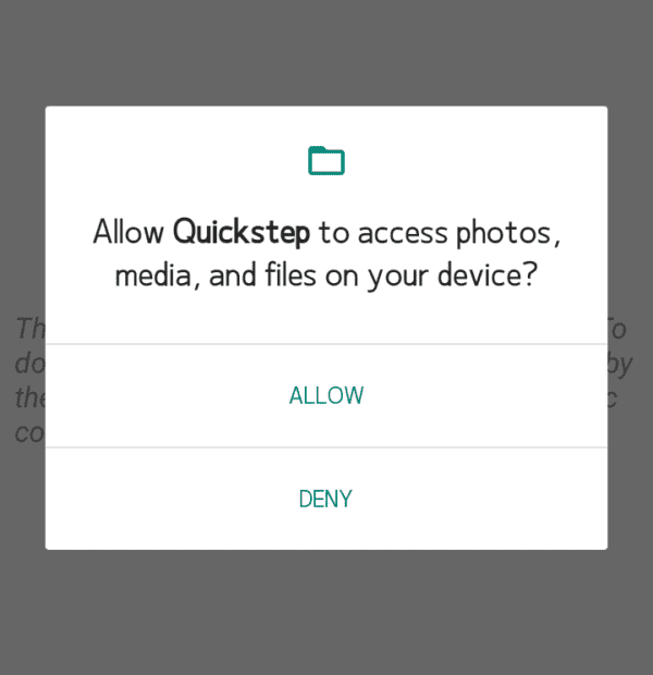 quickstep app