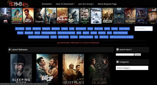 movie streaming app