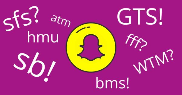 Snapchat acronyms