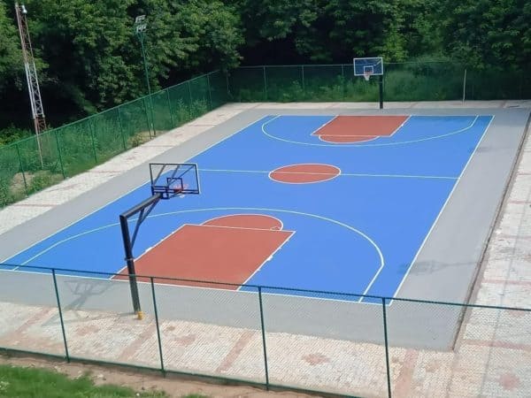 A Basketball Court