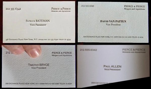 Four Business Cards 