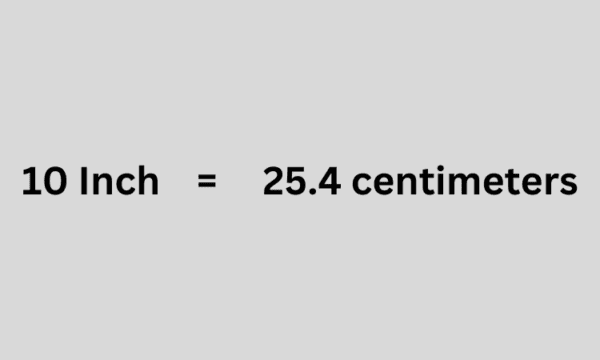 How Long is 10 Inches