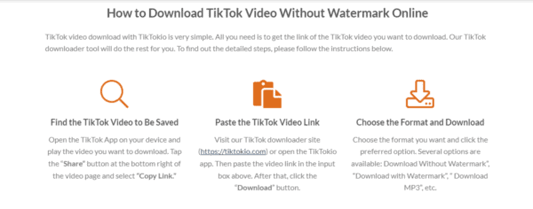 How to Use TikTokio.com