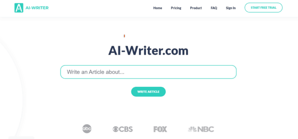 AI writer