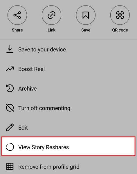 View Story Reshares